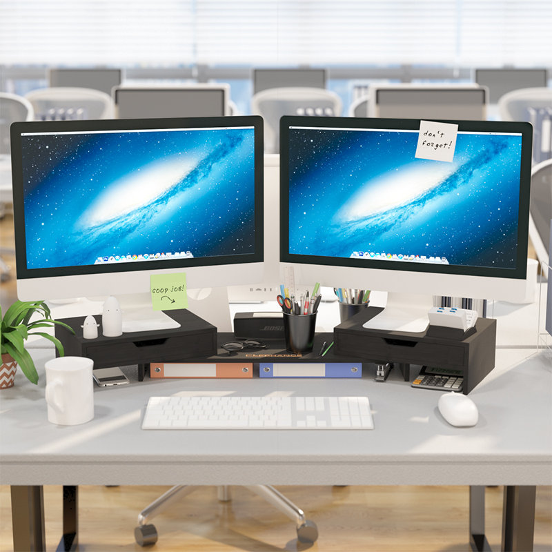 Inbox Zero Monitor Stand Wayfair